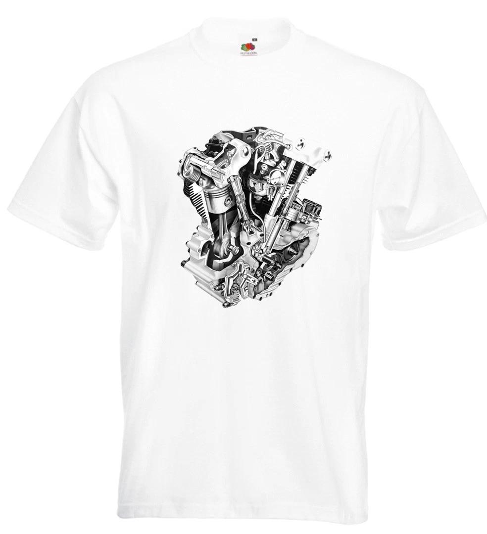 

Knucklehead V-Twin Engine T Shirt Harley 1936 Motorcycle Motorbike Biker 3XL
