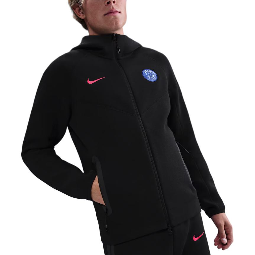 Nike Paris Saint-Germain Tech Windrunner Men s Nike Total 90 Soccer Fleece Hoodie HQ3872-010 L