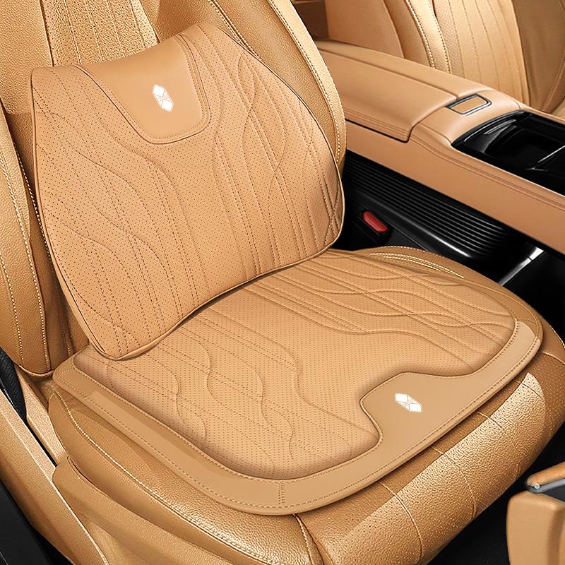 Zhijie S7/R7 & Xiangjie S9 Headrests, Lumbar Supports, Seat Cushions: All-Season, Comfortable, Breathable Leather Interior.
