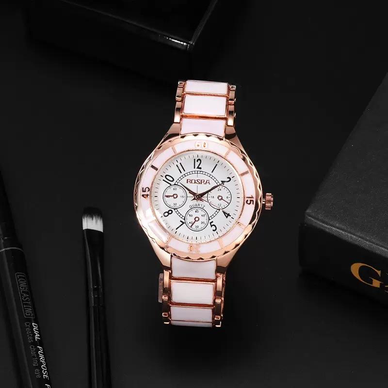 Rose Gold Stainless Steel Ladies Watch Fashion Luxury Watch Women's watches