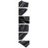 Men's Washed Cargo Parachute Pants Wide Leg Drawstring Casual Trousers with Side Pockets
