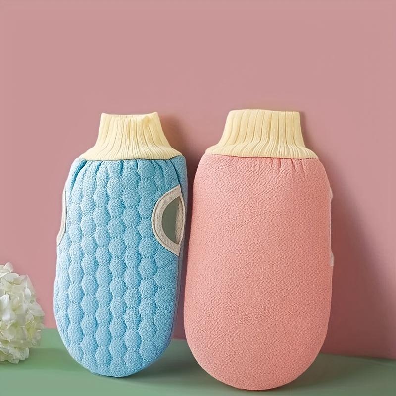 Bathing Gloves, Exfoliating Scrub Brush for Shower and Massage, Comfortable Cleansing Towel