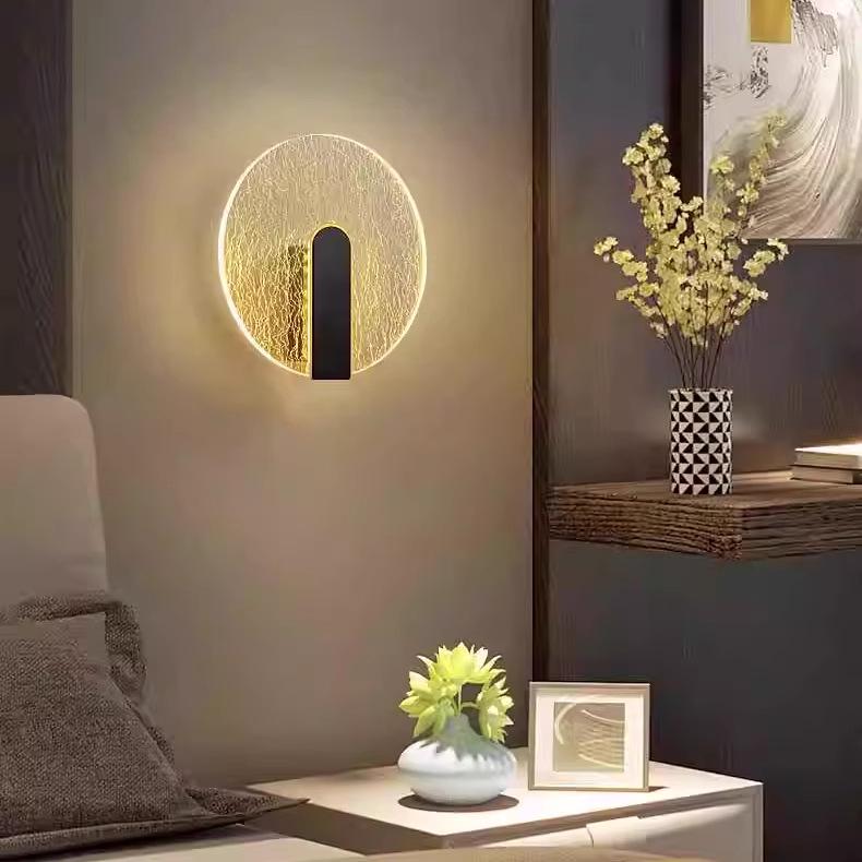 Acrylic Wall Lamp: Modern Creative Design for Bedroom, Hallway, Staircase, and Decorative Use