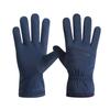 Skin feel Warm Gloves for Men Touch Screen Winter Outdoor Cycling  Reflective Fleece  Thickened  Water Repellent Sports Fingerless Gloves