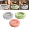 Donut Pet Bed Dog Self Warming Warm Comfortable Indoor Soft Diameter 40cm Cushion Washable for