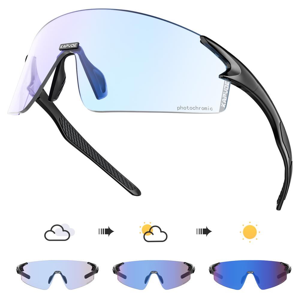 Kapvoe Cycling Sunglasses Fashion for Men Bike Glasses Cycle Women Sports Bicycle MTB Fishing Hiking Riding Eyewear UV400
