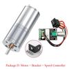 JGA25-370 DC 12V 24V 12U/min-1360U/min Getriebemotor Großes Drehmoment Hohe Leistung Schneckengetriebemotor Umkehrgetriebemotor