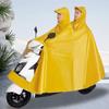 Oxford Style Thickened Adult Riding Double/Single Oversized Raincoat for Electric Bikes, Electric Scooters, and Motorcycles