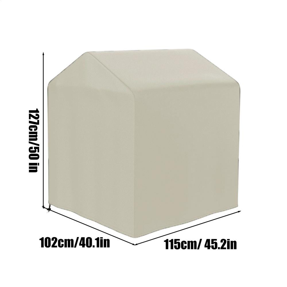 Playhouse Cover Waterproof 210d Oxford Sunshade With Drawstring Closure Outdoor Playhouse Cover For Patio Sports Parties Picnics