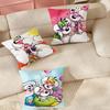 Cartoon D-Diddl Rat Pillow Case Applicable Space For Guest Rooms Interiors Cars Office House Decoration