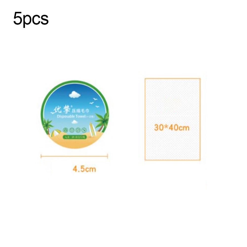 

Полотенца Очищающие Полотенца Банные Удобные Сжатые 5PCS-30x40cm
