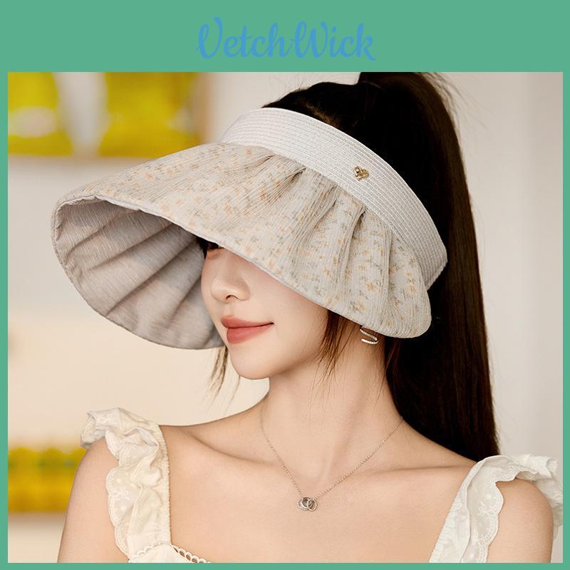 Summer Sun Hat For Women With Large Brim And Lightweight Polyester For Outdoor Activities