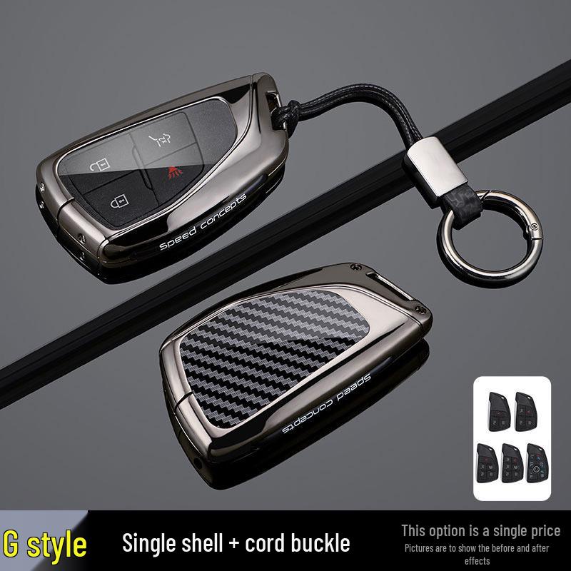 2024 Chevrolet Equinox RS Key Case - Full Metal Shell with Buckle for Men.