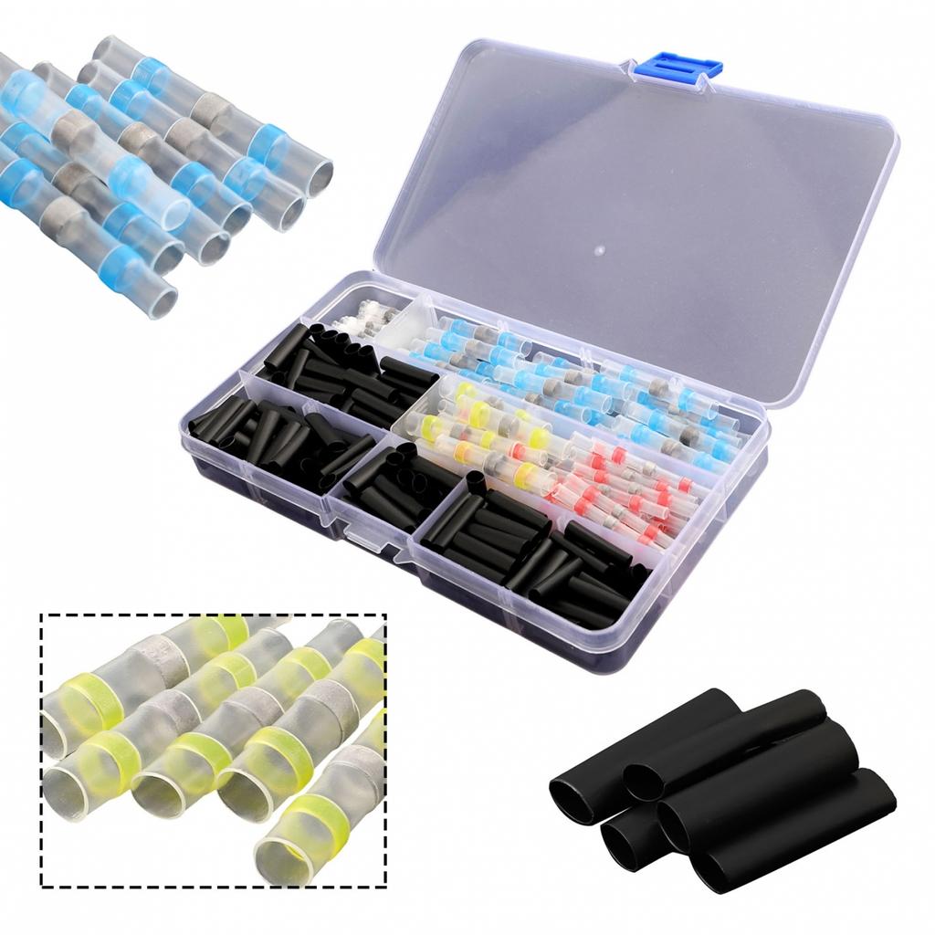 Professional Grade Solder Seal Sleeve Heat Shrink Wire Connectors 50800Pcs