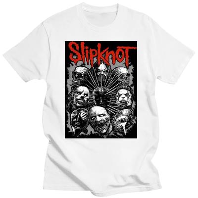 Çizgi Film Kurtçuklar Slipknots Heavy Mental Grup Tişörtü Erkek Tişört Müzik Grafik Tişört Harajuku Sokak Giyimi Oversize Tişörtler