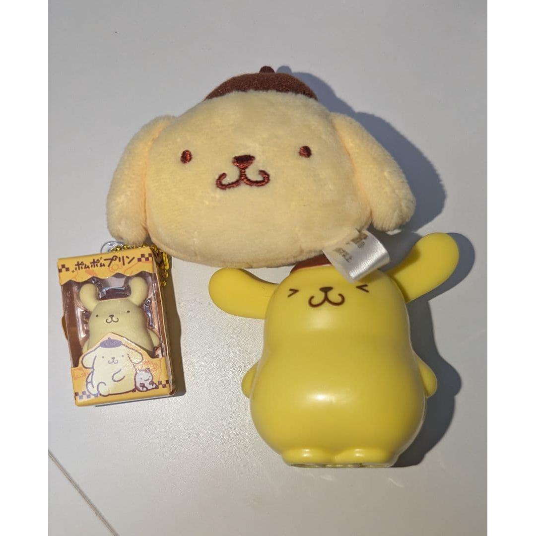Pom Pom Purin Plush Mascot Set