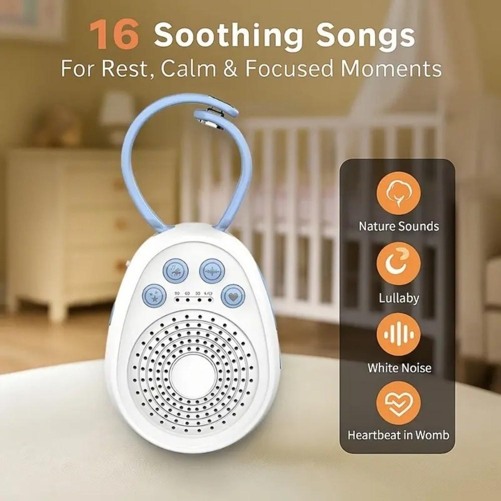 USB Rechargeable White Noise Sound Machine White Noise Sleep Aid Music  Baby Sleep