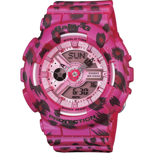 

Часы Casio Baby-G Серия Leopard BA-110LP-4AJF Розовые