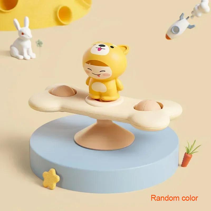 Baby Toys Suction Cup Spinner for Toddlers Montessori Spinner Sensory Toys, Montessori Fine Motor Skill Toys for Infant Toy Gift