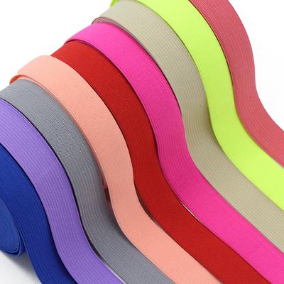 5 Meter Flat High Elastic Bands 2cm Wide Waist Band For Sewing Cuffs Trouser Dressmaking Diy Crafts Sewing Clothes Accessories