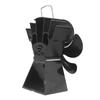 6 Blade Fireplace Heat Distribution Stove Fan Log Stove Thermal Power Quiet