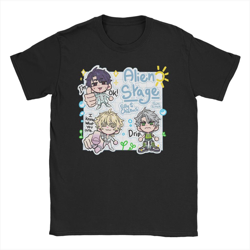 Neuheit Alien Bühne T-Shirts für Männer Frauen Rundhals 100% Baumwolle T-Shirt Till Ivan Anime Kurzarm T-Shirts Geschenkidee Kleidung