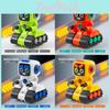 Children Robot Inertia Toy Car With Autonomous Movement For Boys And Girls Learning Play