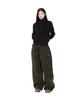 AAKAM Cross Boucle Knit Zip-Up (Black)