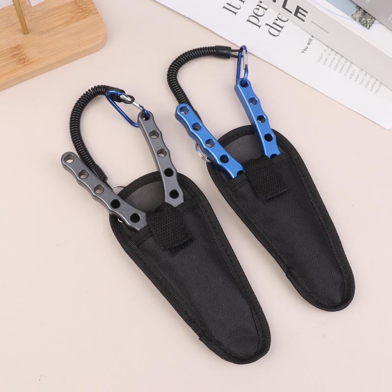 Fishing Pliers Line Cutter Multifunctional Knot Aluminum Alloy Scissors Hook Remover Fishing Equipment