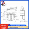 MS-004 Trzypinowy mikroprzełącznik z prostą dźwignią, przycisk ogranicznika skoku 1A