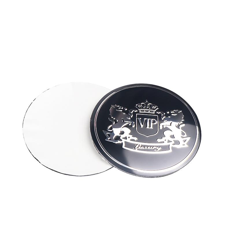 Auto Styling 4 Stuks/set 56mm Leeuw VIP Leeuw Embleem Wielnaafdop Sticker Decoratie Decal