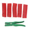 Ear Tag Plier Professional Animal Ear Tag Applicator with Ear Tags for Livestock Breeding