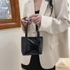New Niche Tote Bag Summer Simple and Versatile Solid Color Simple Hand Bag Casual Commute