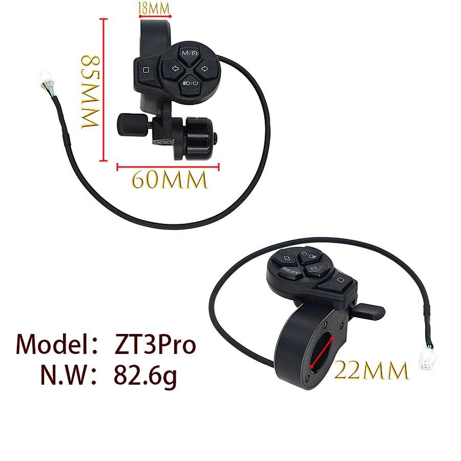 No. 9 ZT3/Pro Key and Bell Electric Scooter Combo Switch