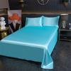 Summer Cool Touch Ice Silk Bed Sheet Protector - Lightweight Cooling Bed Cover For Ultimate Comfort And Protection