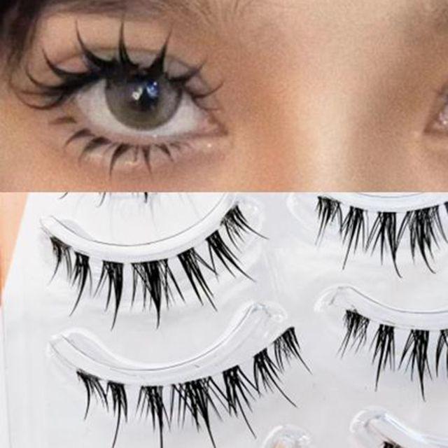 

Могугу - Накладні вії FK10 - Black - One Size