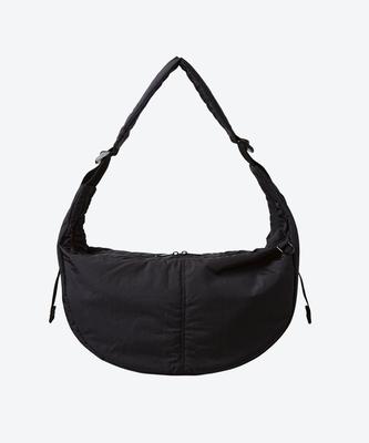 SHOOPEN Nylon Curved Crossbody Bag Hpabfgf901
