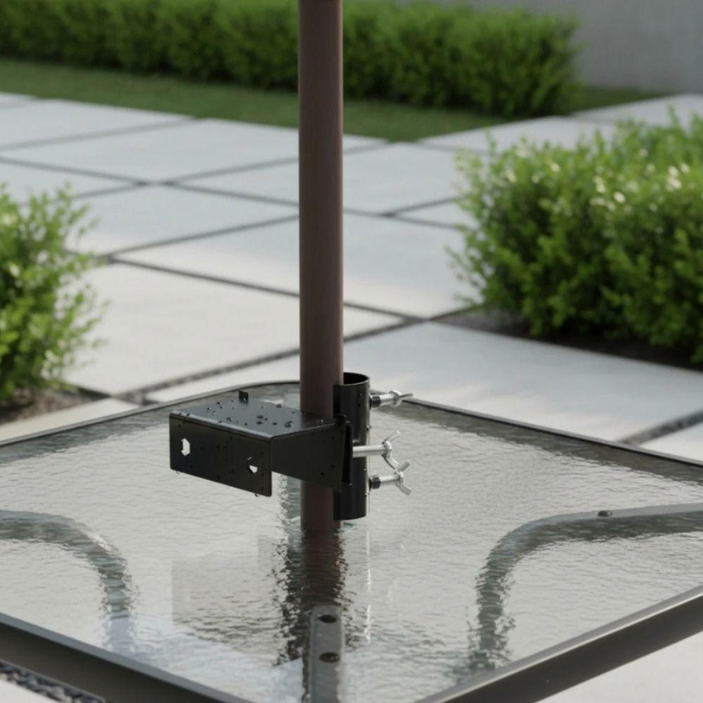 Adjustable Umbrella Clamp Bracket Water-proof Parasol Fixing Clip Durable Umbrella Stands Outdoor
