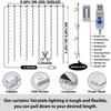 Xiaomi 3M USB String Light Fairy Garland Curtain Lamp With Hook 8 Function Remote Control For Wedding Party Decoration