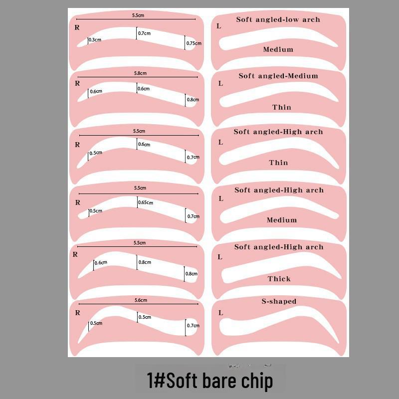 

Трансграничные наклейки для бровей: Простой в использовании инструмент для макияжа бровей