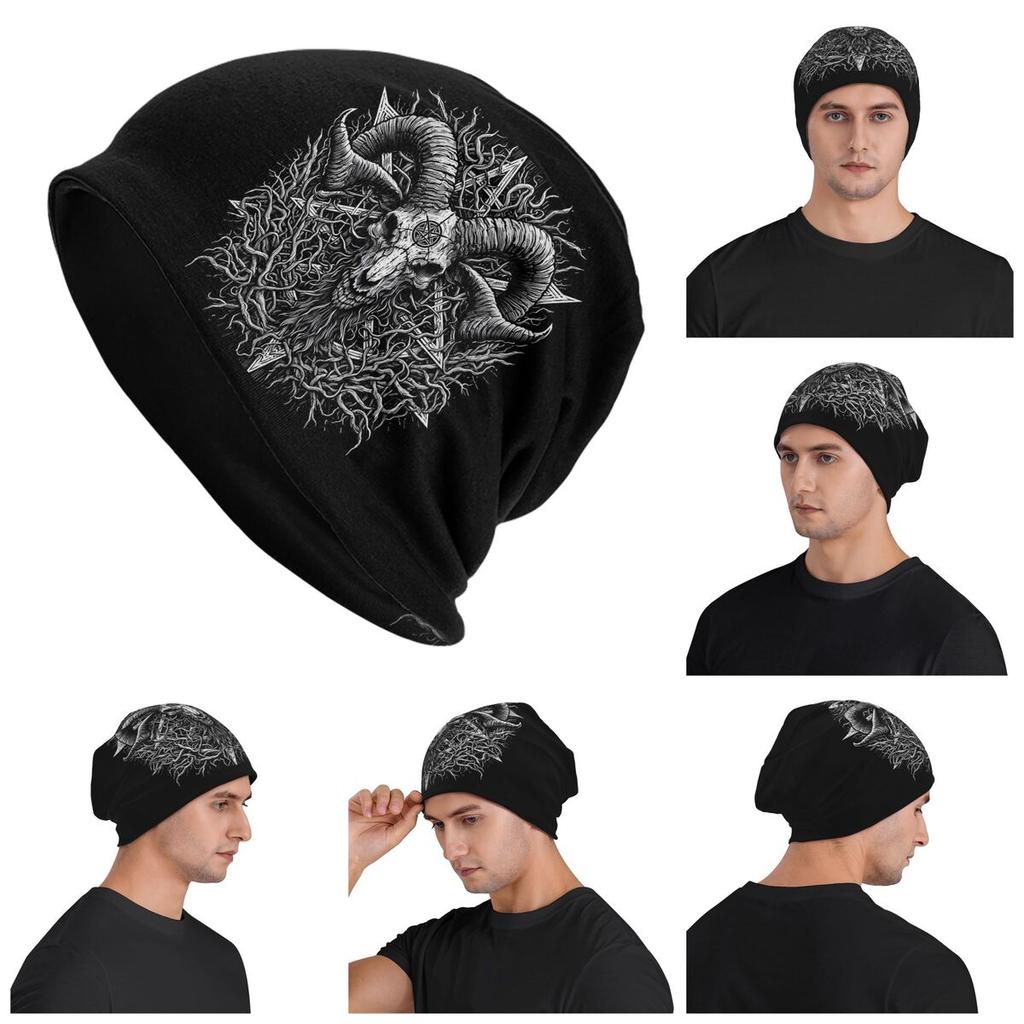 Black Metal Lamb Of God Men Women Adult Beanies Caps Knitted Bonnet Hat Warm Hip Hop Autumn Winter Outdoor Skullies Hats