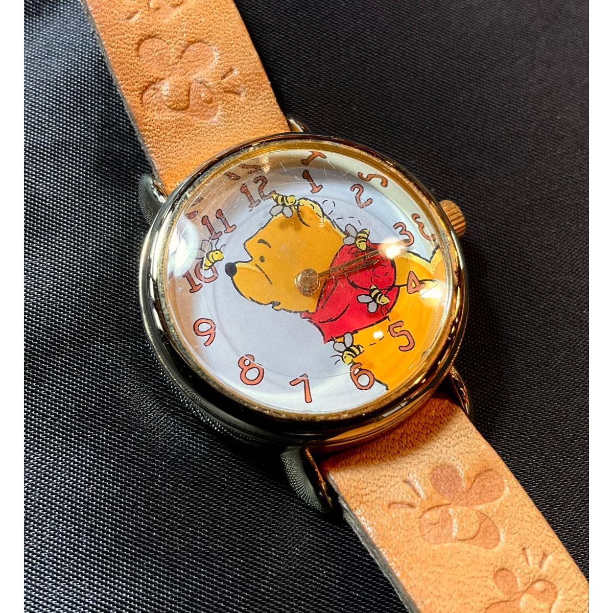 [Watch] Timex Disney Winnie the Pooh original leather band TIMEX