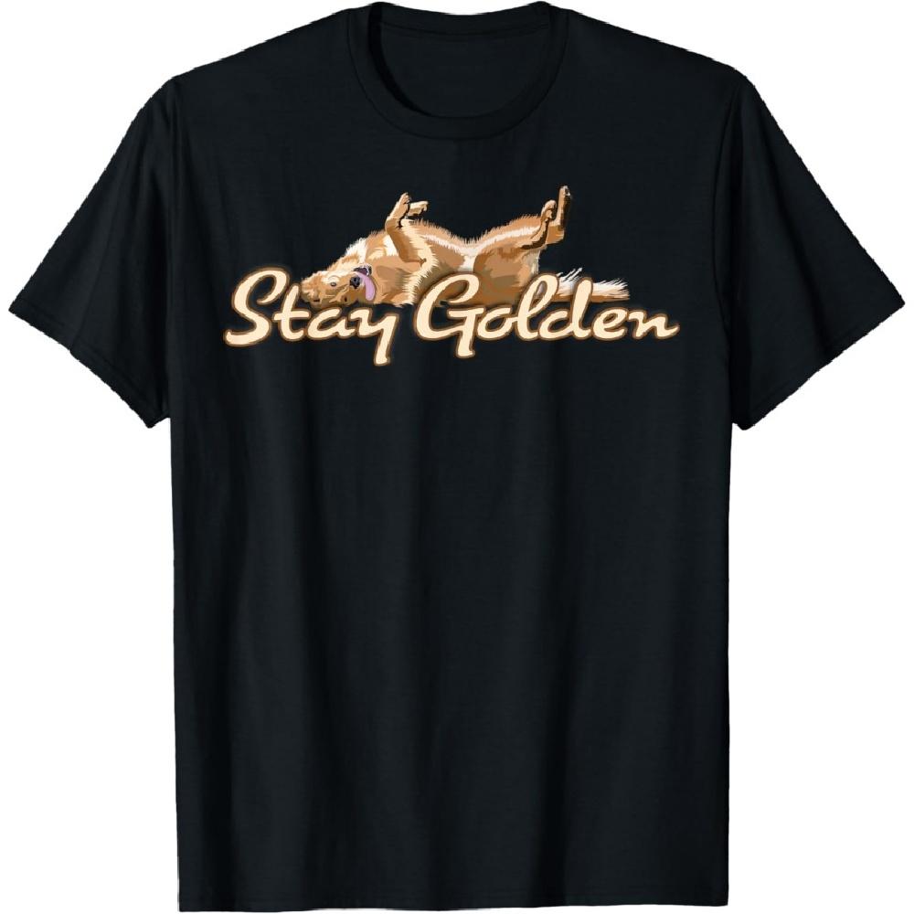 

_Stay Golden_ T-Shirt XXXXXL чёрный