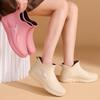 Winter Velvet Sports Version Short Rain Shoes Women's Fashion Outer Wear Men's Non-slip Rubber Shoes Fishing Men's Warm Shoes