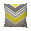 Yellow Geometric Pattern Throw Pillow Case Cushion Cover Home Decor Cotton Linen