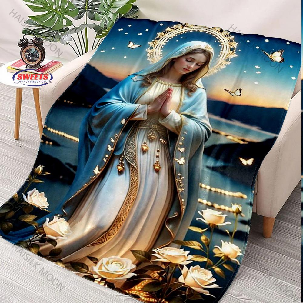 17 Styles Christian Gifts for Women Faith, Inspirational Gifts for Women, Man, Soft Fluffy Throw Blankets for Women Fast Arrival