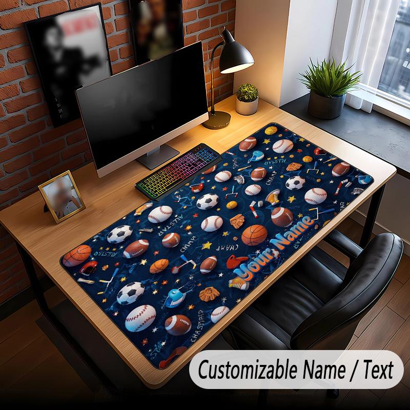 Other Similar Designs Theme Custom Mouse Pad Personalized With Name Text Customized Desk Mat For Office Home Decor