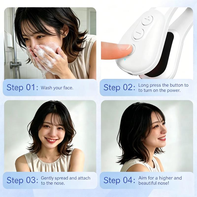 Beauty Nose Clip Silicone Nose Shaper Machine Electric Ems Technology Lifter Clip Nose Shaper