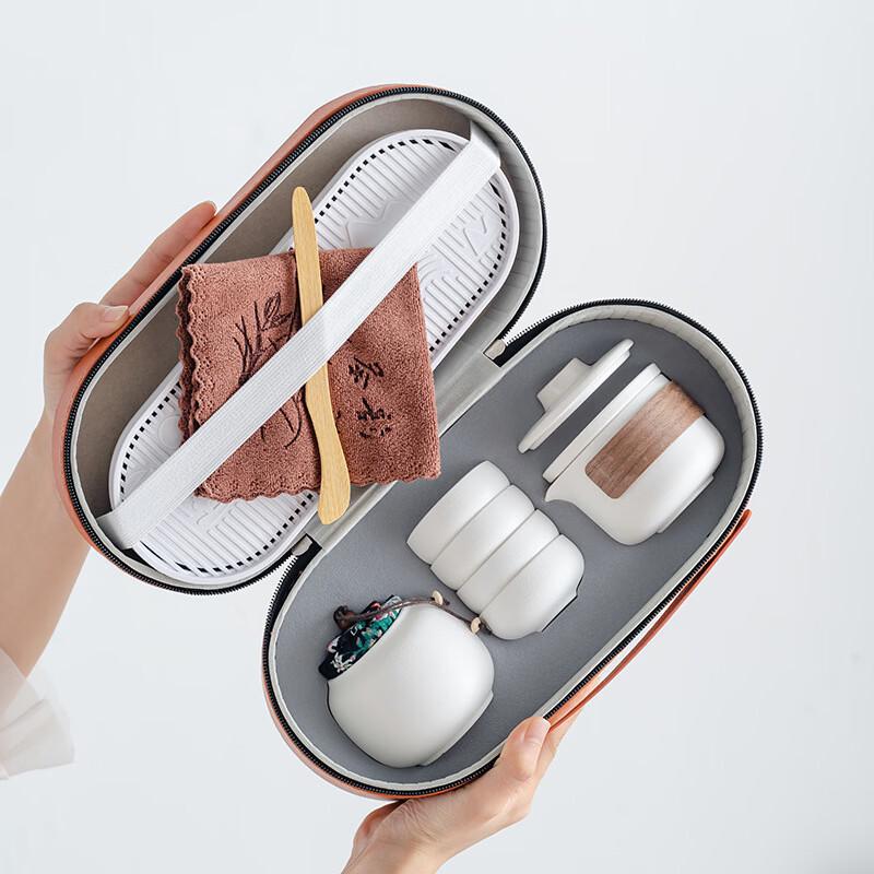 Hanyou Portable Ceramic Travel Tea Set