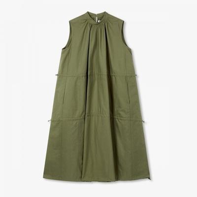 High Neck String Point Sleeveless Dress  9106241202ct 